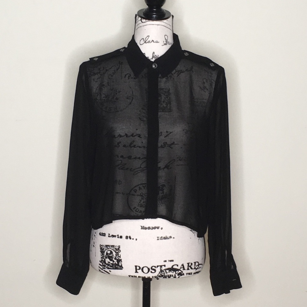 Women’s sheer blouse